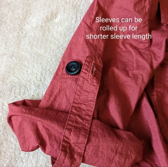 Hawksley brand, ladies Lg (fits like a small) wine coloured shirt dress,… - Picture 8 of 14